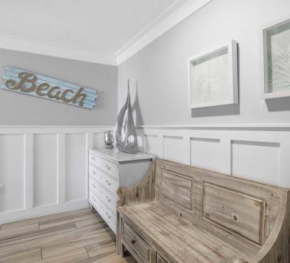 spacious entry larger end unit