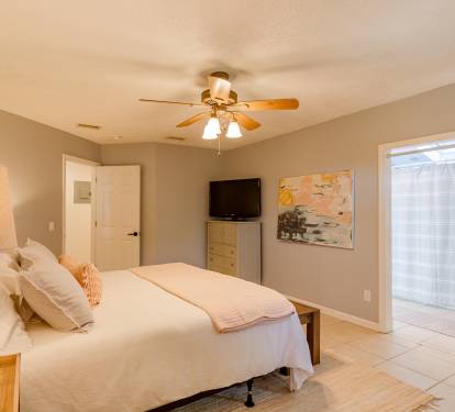 Master Bedroom with King Bed