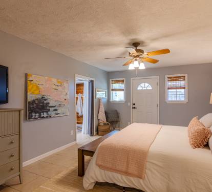 Master Bedroom with King Bed