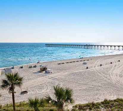 Walk to the Pier at Pier Park