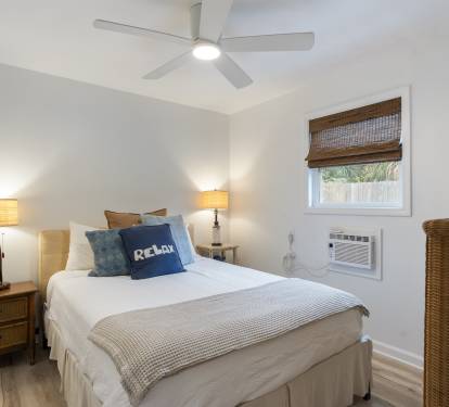 Newly Renovated: Bungalow Bedroom