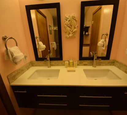 Double Basin in master bathroom