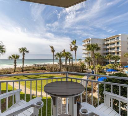 Enjoy a meal or coffee out on the patio watching for dolphins! They come daily!