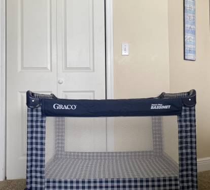 Pack n Play and High Chair booster available