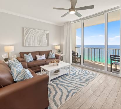 Kick back and relax with the gulf as your back drop