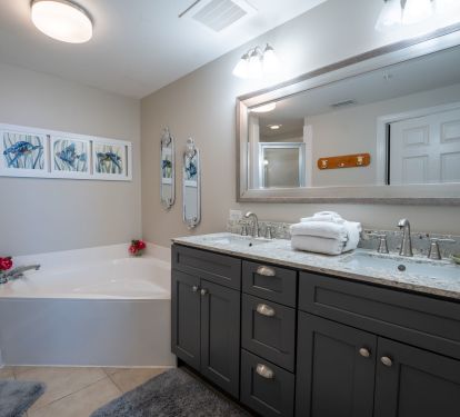 Master bathroom