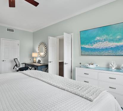 65" TV Master Bedroom