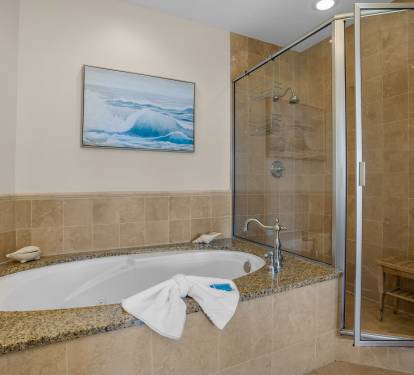 Primary Bathroom with Walk In Shower