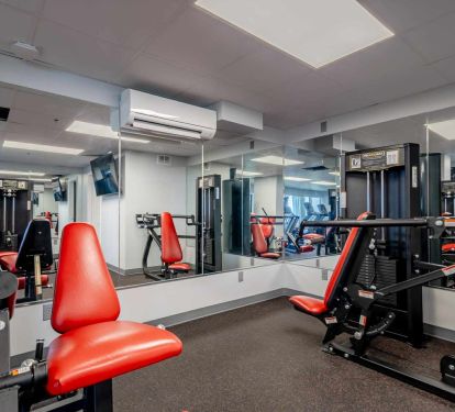 New fitness center at Long Beach 2026 with everything you need with a view