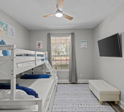 Designed with fun and comfort in mind — a sweet little nook perfect for kids or extra guests.