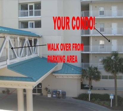 THIS IS THE REAR OF  OUR UNIT = CONVENIENCE  for loading/unloading