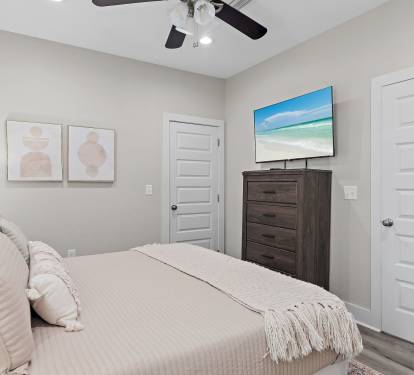 Bedroom #2: King Suite (Second Floor)