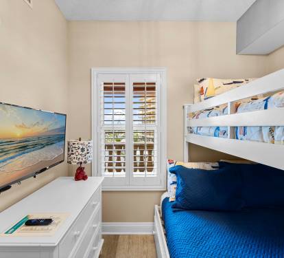 Third Bedroom with bunks
