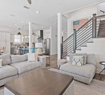 Fresh, Cozy Sofa Perfect for Lounging