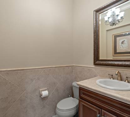 Hallway Half Bathroom