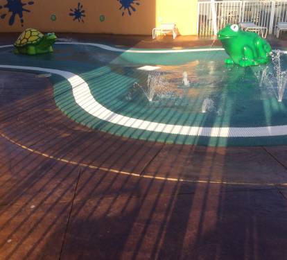 Little Types splash pad