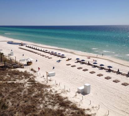View of Gulf from third floor balcony