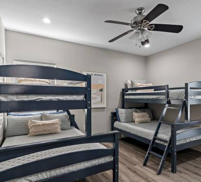 Bedroom #5: Bunk Room (Second Floor)