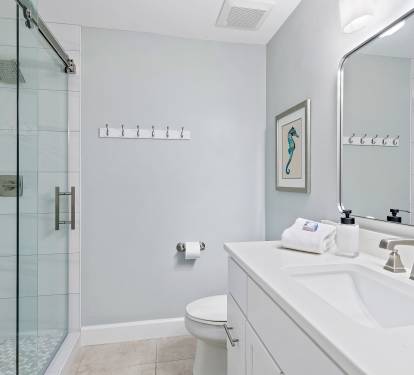 Large Walk In Shower in 2nd Master Bedroom