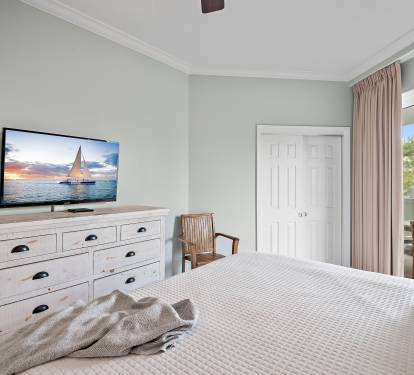 55" TV Master Bedroom