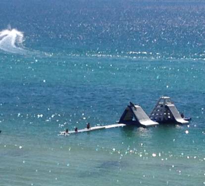 Great fun in the beautiful Gulf waters