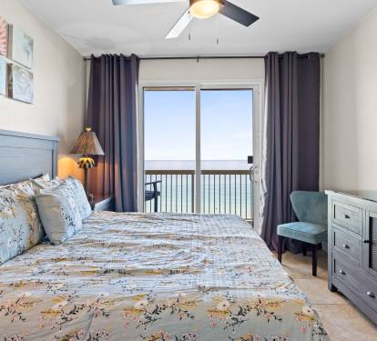 King size bed in master