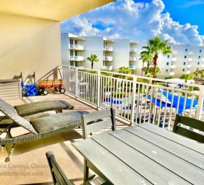 Large, Sunny Patio