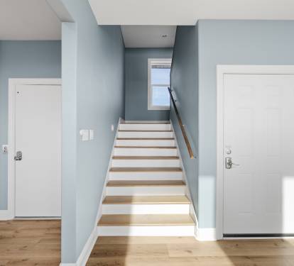 Stairs Going To Top Floor