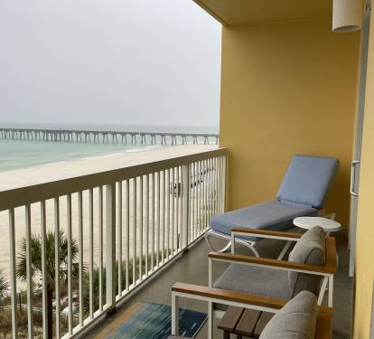 Pier view from balcony