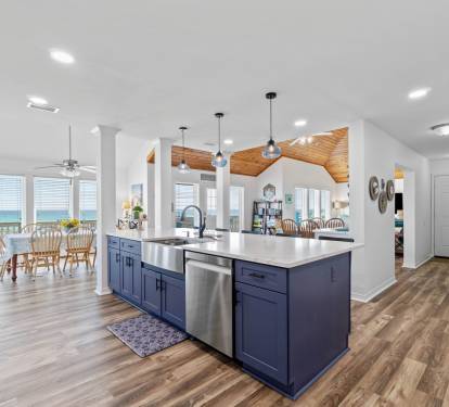 Huge Open Kitchen