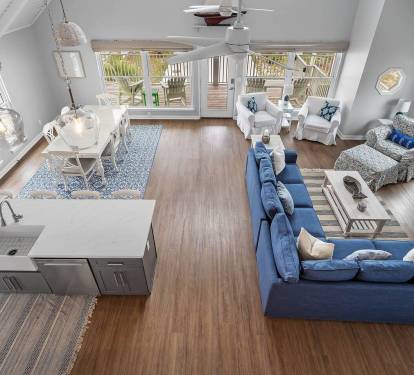 Open floor plan