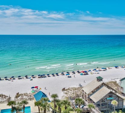 Private Beach Pavilion with Restrooms, Showers, Beach Svc., and Bar n Grill