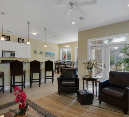 Large open concept living area