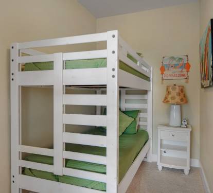 Bonus bunk room!  has flat screen tv and small dresser plus night stand