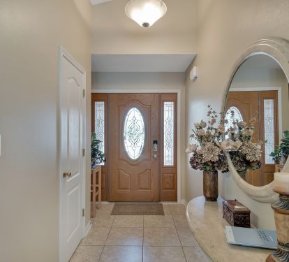 our entryway