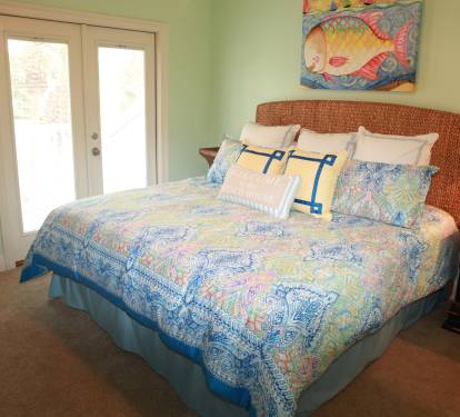 King bedroom on 2nd level