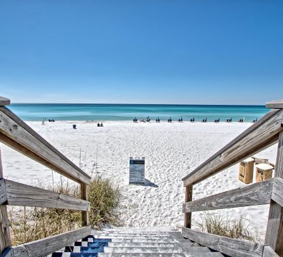 beach steps