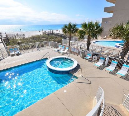 Outdoor Hot Tub and Swim-Thru Pool...