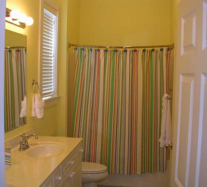 First floor bath can be accessed from King bdrm or hall