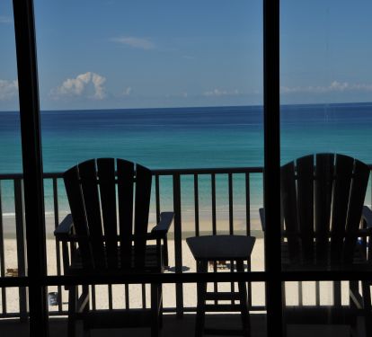 Your view from the kitchen and dining room
