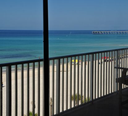 Your view from the balcony