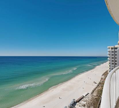 View the Gulf from the Balcony - Directly on the Beach!