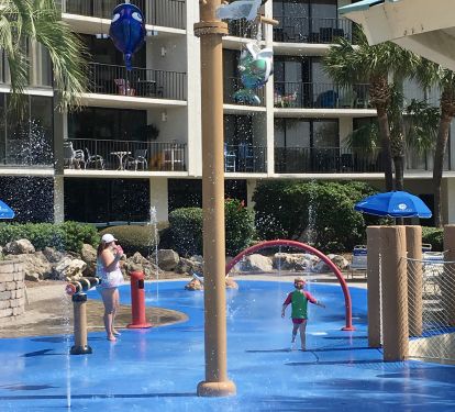 Little Kids play area next to the Lagoon Pool