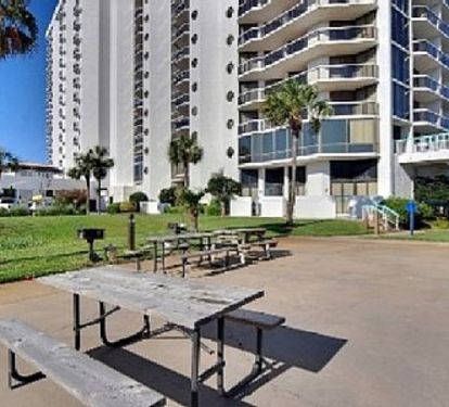 Charcoal Grill and picnic tables on the North side of the building. Bring your own charcoal and lighter fluid.