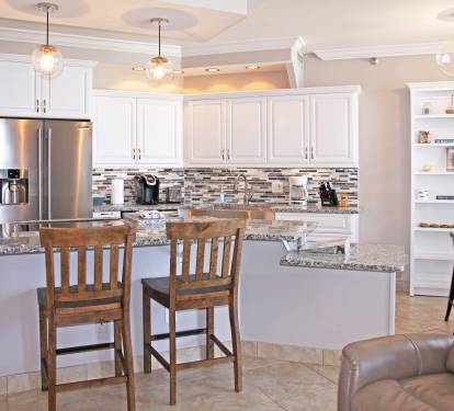 Kitchen is now wide open! Great gathering spot for entertaining!