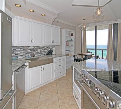 All high-end appliances, new cabinets &amp; granite.