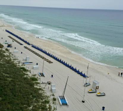View from balcony