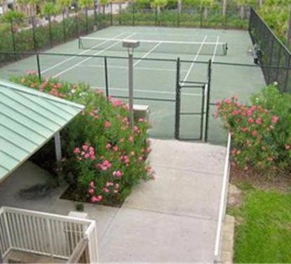 Tennis courts