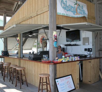 Private Beach Pavilion, restrooms, showers and beach service!