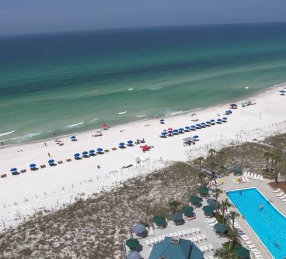 Beach View from Balcony